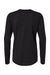 Next Level 3911 Womens Relaxed Long Sleeve Crewneck T-Shirt Black Flat Back