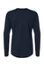 Next Level 3911 Womens Relaxed Long Sleeve Crewneck T-Shirt Midnight Navy Blue Flat Back