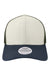 Legacy MPS Mens Mid Pro Snapback Trucker Hat Tan/Navy Blue/Olive Green Flat Front