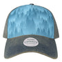 Legacy Mens Old Favorite Snapback Trucker Hat - Blue Pines - NEW