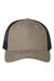 Dri Duck 3006 Mens Hudson Trucker Hat Gravel Grey Flat Front