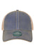 Legacy OFAY Youth Old Favorite Trucker Hat Royal Blue/Khaki Flat Front