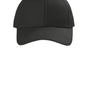 CornerStone Mens Moisture Wicking Canvas Adjustable Hat - Black