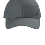 CornerStone Mens Moisture Wicking Canvas Adjustable Hat - Charcoal Grey