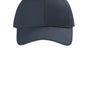 CornerStone Mens Moisture Wicking Canvas Adjustable Hat - Navy Blue