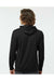 Holloway 222598 Mens Eco Revive Ventura Hooded Sweatshirt Hoodie Black Model Back