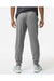 Holloway 222599 Mens Eco Revive Ventura Jogger Sweatpants w/ Pockets Heather Grey Model Back