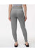 Holloway 222799 Womens Eco Revive Ventura Jogger Sweatpants w/ Pockets Heather Grey Model Back