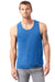 Alternative 1091C1/1091 Mens Go To Tank Top Royal Blue Model Front