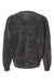 Dyenomite 845MW Mens Premium Fleece Mineral Wash Crewneck Sweatshirt Grey Mineral Wash Flat Back