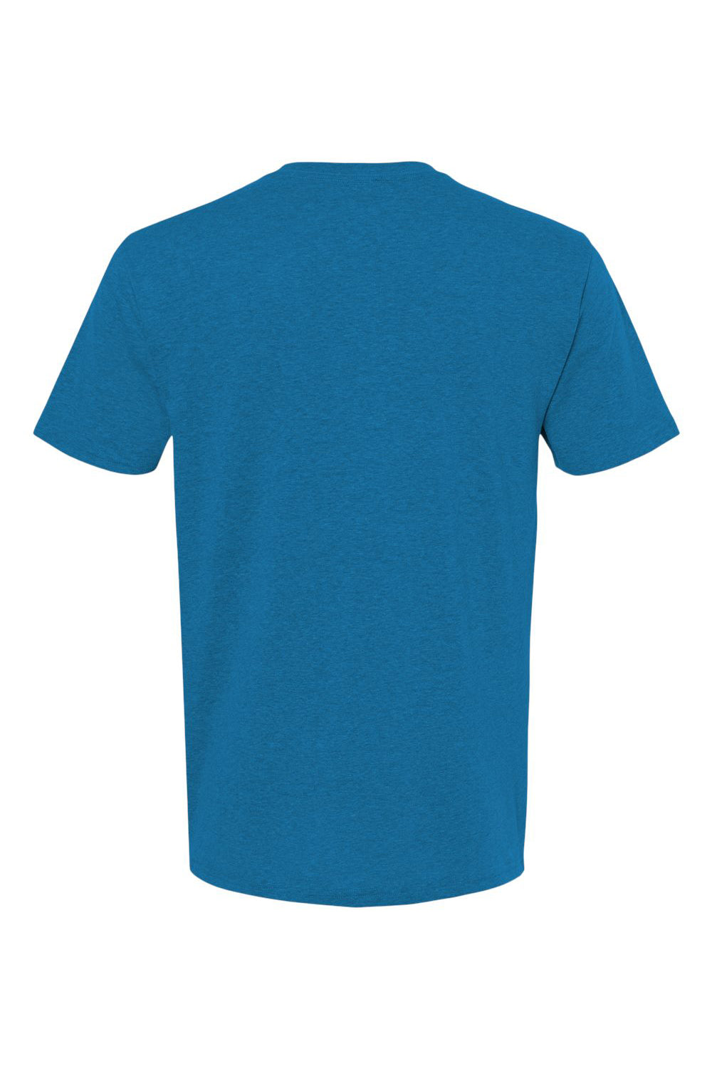 Kastlfel 2010 Mens RecycledSoft Short Sleve Crewneck T-Shirt Breaker Blue Flat Back