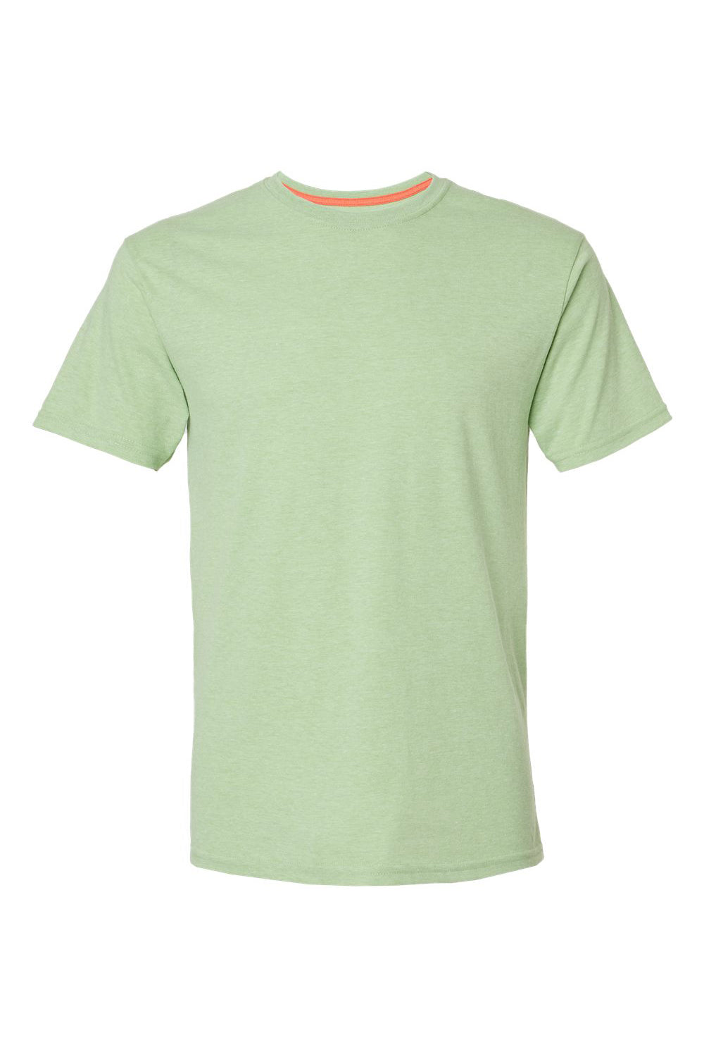 Kastlfel 2010 Mens RecycledSoft Short Sleve Crewneck T-Shirt Green Tea Flat Front