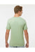 Kastlfel 2010 Mens RecycledSoft Short Sleve Crewneck T-Shirt Green Tea Model Back