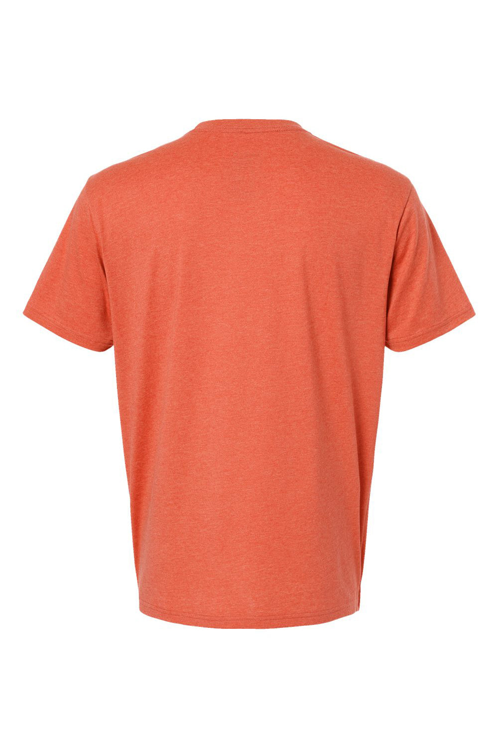 Kastlfel 2010 Mens RecycledSoft Short Sleve Crewneck T-Shirt Orange Flat Back