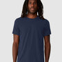 Bella + Canvas Mens EcoMax Short Sleeve Crewneck T-Shirt - Navy Blue - NEW