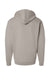 Independent Trading Co. SS4500 Mens Hooded Sweatshirt Hoodie Cement Grey Flat Back