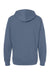 Independent Trading Co. SS4500 Mens Hooded Sweatshirt Hoodie Storm Blue Flat Back