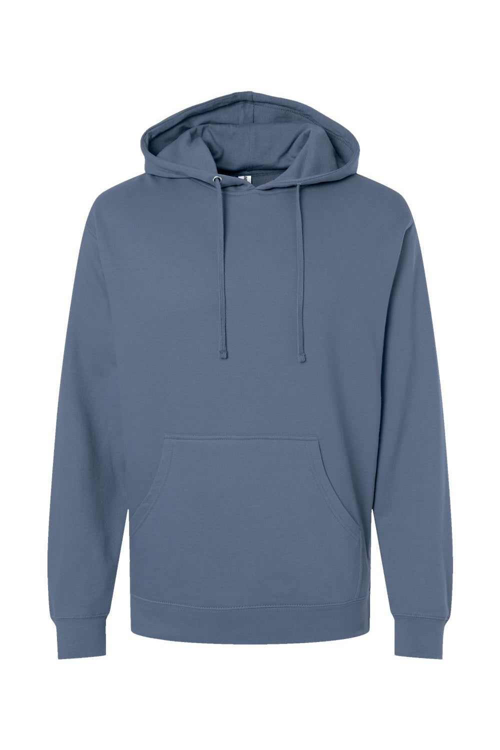 Independent Trading Co. SS4500 Mens Hooded Sweatshirt Hoodie Storm Blue Flat Front