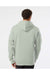 Independent Trading Co. SS4500 Mens Hooded Sweatshirt Hoodie Dusty Sage Green Model Back
