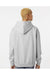 Independent Trading Co. IND280SL Mens Avenue Hooded Sweatshirt Hoodie Heather Grey Model Back