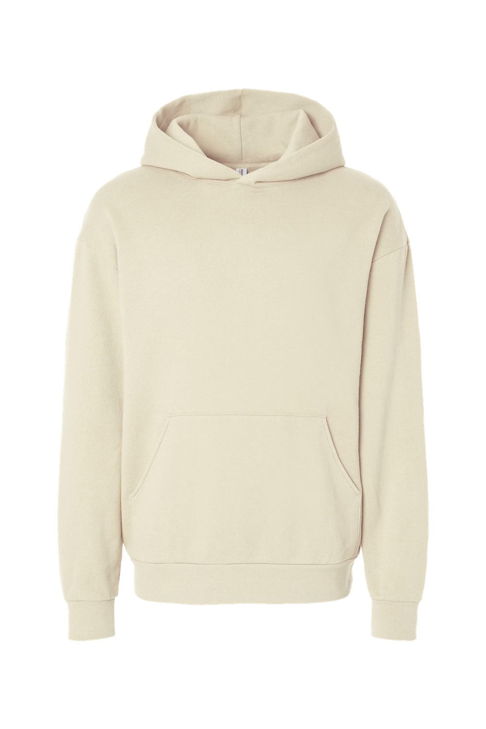 Independent Trading Co. IND280SL Mens Avenue Hooded Sweatshirt Hoodie Ivory Flat Front