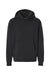 Independent Trading Co. IND420XD Mens Mainstreet Hooded Sweatshirt Hoodie Black Flat Front