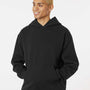 Independent Trading Co. Mens Mainstreet Hooded Sweatshirt Hoodie - Black