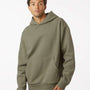 Independent Trading Co. Mens Mainstreet Hooded Sweatshirt Hoodie - Olive Green