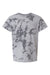 Dyenomite 200CSH Mens Crush Tie Dyed Short Sleeve Crewneck T-Shirt Stone Flat Front