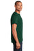 Gildan 2300/G230 Mens Ultra Short Sleeve Crewneck T-Shirt w/ Pocket Forest Green Model Side