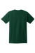 Gildan 2300/G230 Mens Ultra Short Sleeve Crewneck T-Shirt w/ Pocket Forest Green Flat Back