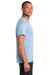 Gildan 2300/G230 Mens Ultra Short Sleeve Crewneck T-Shirt w/ Pocket Light Blue Model Side