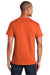 Gildan 2300/G230 Mens Ultra Short Sleeve Crewneck T-Shirt w/ Pocket Orange Model Back