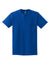 Gildan 2300/G230 Mens Ultra Short Sleeve Crewneck T-Shirt w/ Pocket Royal Blue Flat Front