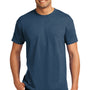 Hanes Mens EcoSmart Short Sleeve Crewneck T-Shirt - Heather Blue - Closeout