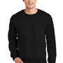 Gildan Mens DryBlend Moisture Wicking Fleece Crewneck Sweatshirt - Black