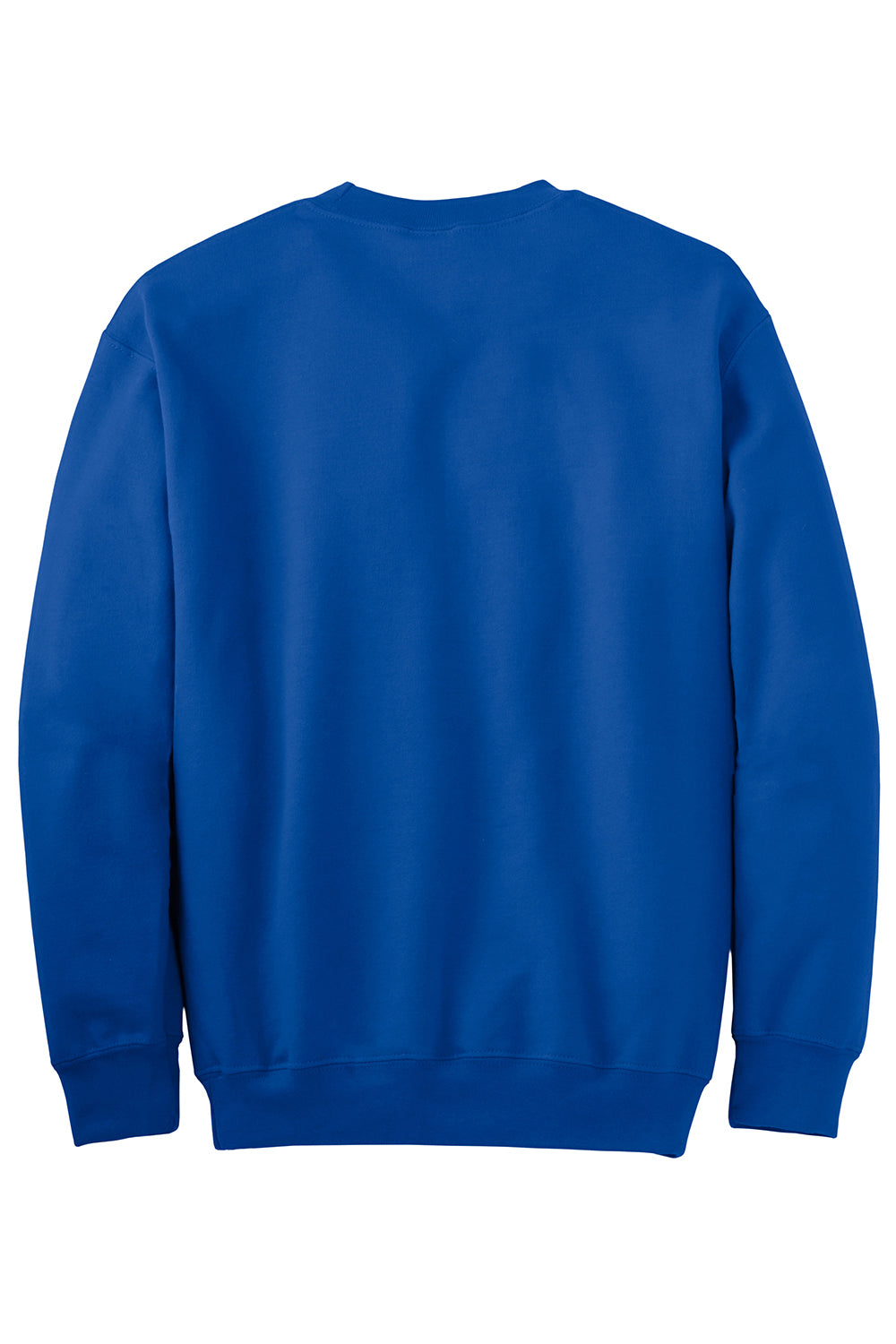 Gildan 12000/G120 Mens DryBlend Moisture Wicking Fleece Crewneck Sweatshirt Royal Blue Flat Back