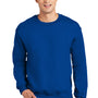 Gildan Mens DryBlend Moisture Wicking Fleece Crewneck Sweatshirt - Royal Blue