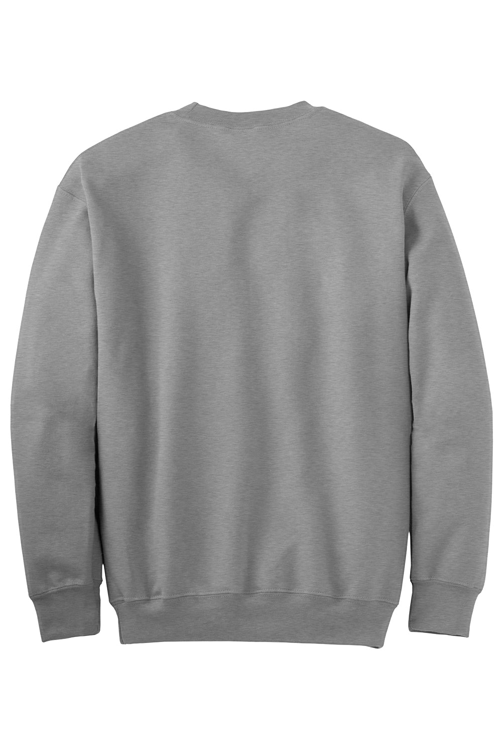 Gildan 12000/G120 Mens DryBlend Moisture Wicking Fleece Crewneck Sweatshirt Sport Grey Flat Back