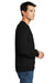 Gildan 12000/G120 Mens DryBlend Moisture Wicking Fleece Crewneck Sweatshirt Black Model Side