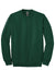 Gildan 12000/G120 Mens DryBlend Moisture Wicking Fleece Crewneck Sweatshirt Forest Green Flat Front