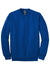 Gildan 12000/G120 Mens DryBlend Moisture Wicking Fleece Crewneck Sweatshirt Royal Blue Flat Front