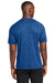 Sport-Tek ST460 Mens Digi Camo Moisture Wicking Short Sleeve Crewneck T-Shirt True Royal Blue Model Back