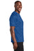 Sport-Tek ST460 Mens Digi Camo Moisture Wicking Short Sleeve Crewneck T-Shirt True Royal Blue Model Side