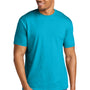 Gildan Mens Softstyle CVC Short Sleeve Crewneck T-Shirt - Caribbean Blue Mist