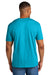 Gildan G670/67000 Mens Softstyle CVC Short Sleeve Crewneck T-Shirt Caribbean Blue Mist Model Back