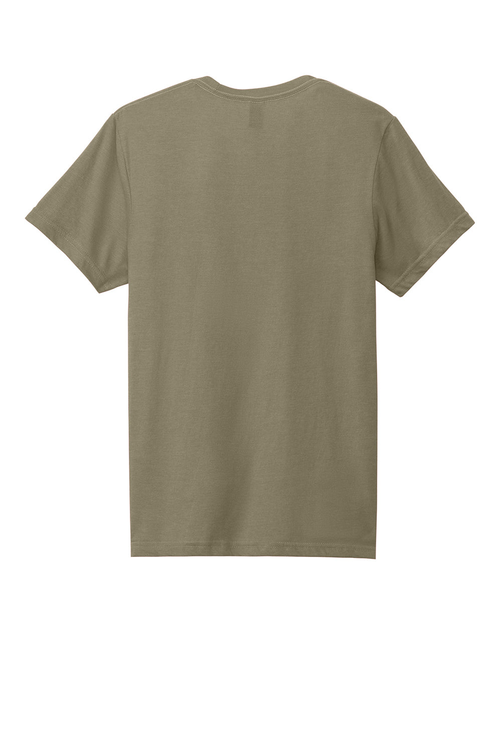 Gildan G670/67000 Mens Softstyle CVC Short Sleeve Crewneck T-Shirt Dune Mist Flat Back