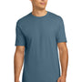 Next Level Mens Fine Jersey Short Sleeve Crewneck T-Shirt - Blue Jean