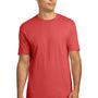 Next Level Mens Fine Jersey Short Sleeve Crewneck T-Shirt - Watermelon Red