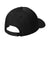 Port Authority C868 Moisture Wicking Adjustable Hat Black Flat Back